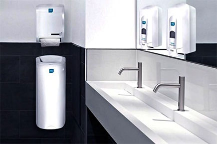 Fresh clean washroom