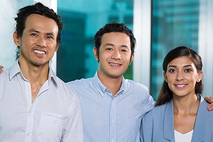 Happy Employees in Singapore